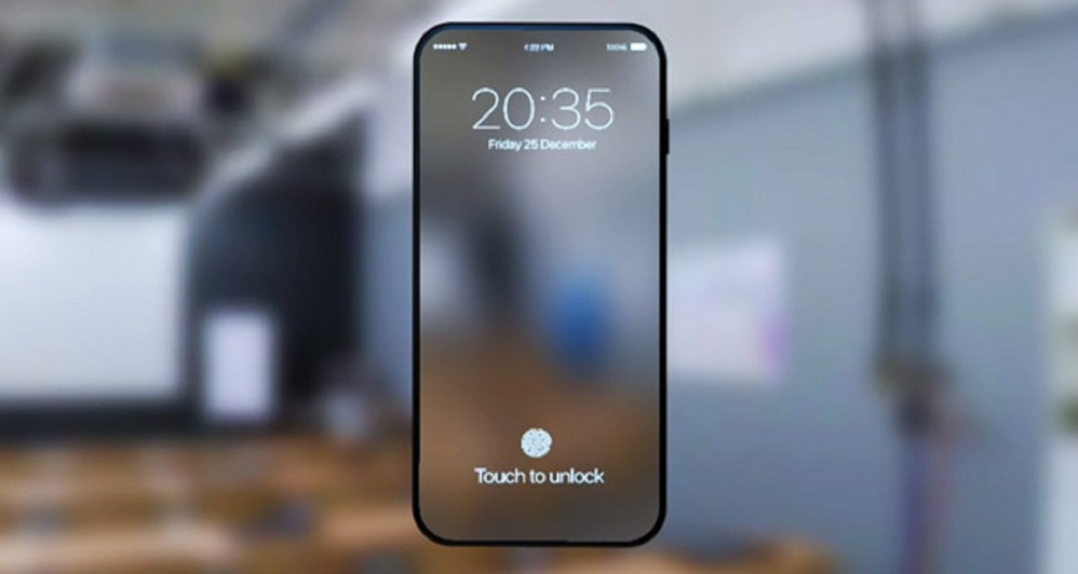 ប៉ាតង់ ថ្មី iPhone 8 បំពាក់ មុខងារ ស្កេន ក្រយៅដៃ ប្លែក អ្នក ប្រើ iPhone