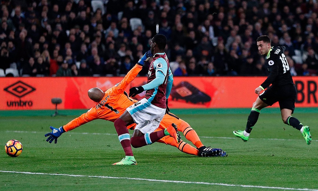  Chelsea យក​ឈ្នះ​ម្ចាស់​ផ្ទះ West Ham បន្ត​គម្លាត​១០​ពិន្ទុ​ក្នុង​តារាង